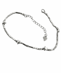 Karkötő Reglabilă Diora, modell „Silver Stars”, ezüstből