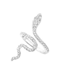 Gyűrű Diora Stralucitror Șarpe Înfășurat és cirkónia