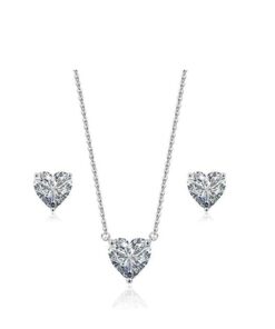 Set Bijuterii Diora Romantic, ezüstből