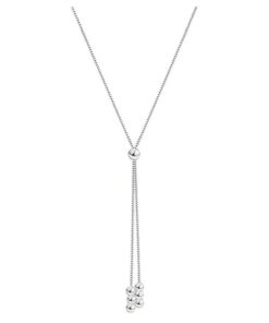 Nyaklánc Diora Silver Y, ezüstből