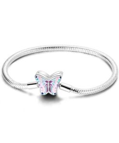 Karkötő Hold Papillon, ezüstből