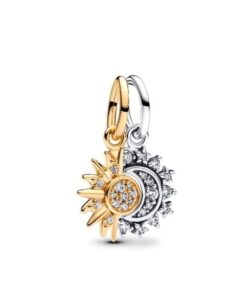 Charm Diora Despicabil Soare & Lună, ezüstből