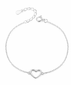 Karkötő Diora Szív, ezüstből