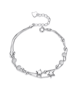 Karkötő Diora dubla, modell galaxie, placata argint