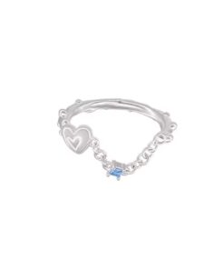 Gyűrű Diora, modell „Chain Szív”