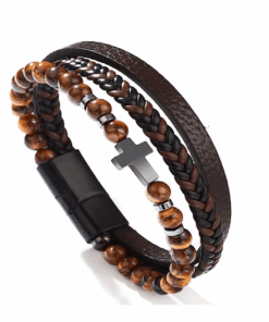 Karkötő Diora, Vintage Multi-Strat, pentru Bărbați, maro