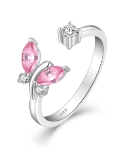 Colecția Diora Gyűrűe reglabile „Spiritul Naturii”, placat ezüst