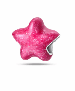 Charm rózsaszín kompatibilis Pandora karkötővel