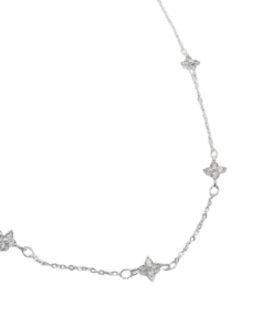 Karkötő Delicată Medál Virág, ezüstből