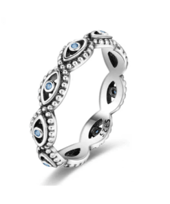 Gyűrű Ocean Star ezüstből, marca Diora