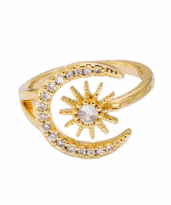 Gyűrű Diora Reglabil Soare és Lună