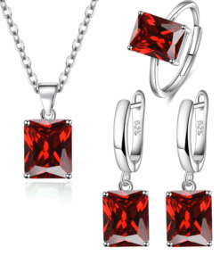 Set Bijuterii Diora, ezüstből, szín többszínű