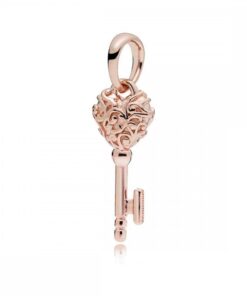 Medál, modell Királyi Kulcs, ezüstből, szín rozéarany